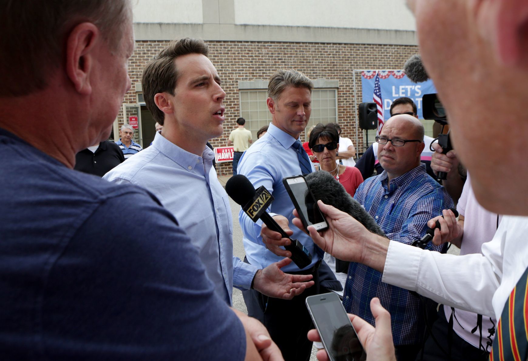 U.S. senatorial candidate Josh Hawley
